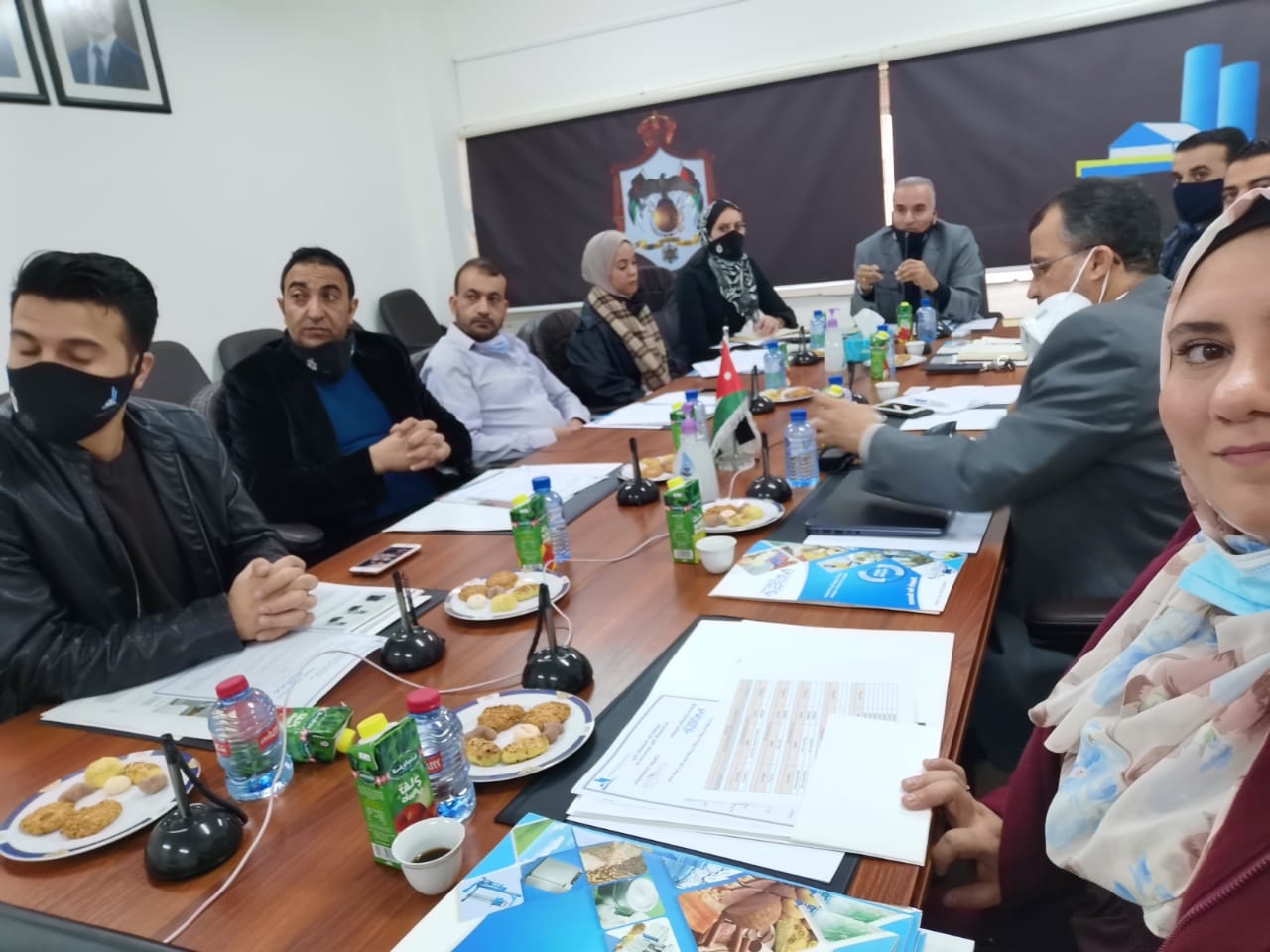 الطراونة يؤكد أهمية اتباع احدث التقنيات لضمان سلامة الحبوب والاقماح